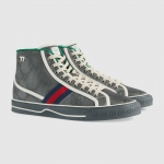 グッチ GUCCI GGパターン テニス1977レーベル*ハイトップスニーカー 628717 H9H80 1162