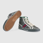 グッチ GUCCI GGパターン テニス1977レーベル*ハイトップスニーカー 628717 H9H80 1162