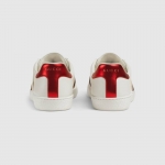 グッチ GUCCI ストライプ レザー スニーカー 523469 0FIV0 9091