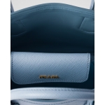 プラダ代引き ダブル スモール サフィアーノレザー  トートバッグ 1BG443_2A4A