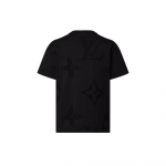 ルイヴィトン激安 ショートスリーブコットン モノグラム クルーネック 半袖Ｔシャツ 1AFYEY