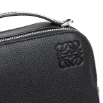 ロエベ ショルダーバッグ メンズ LOEWE MINI CAMERA CROSSBODY ブラック C660R41X01 1100