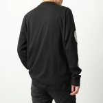モンクレール 長袖Tシャツ メンズ ロングスリーブ ロンT ロゴ クルーネック コットン 8D00001 8390T