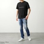 モンクレール 半袖 Tシャツ メンズ ロゴ ロゴT コットン クルーネック 胸ポケット カットソー  8C00036 829H8 999