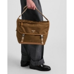 プラダ代引き Re-Nylon xレザー ショルダーバッグ 2VD052_2CX2  2VD052_384