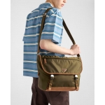 プラダ代引き Re-Nylon xレザー ショルダーバッグ 2VD052_2CX2  2VD052_384