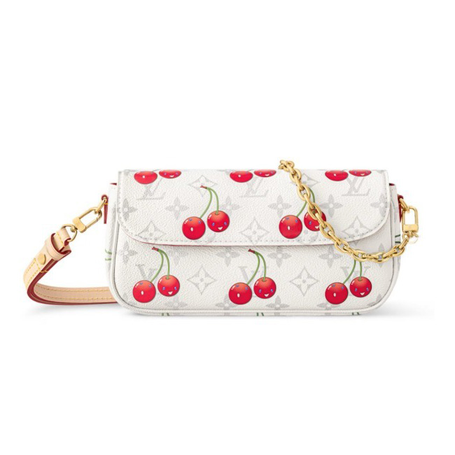 Louis Vuitton 村上隆コラボ アイビーチェーンウォレット ショルダーバッグ M14239