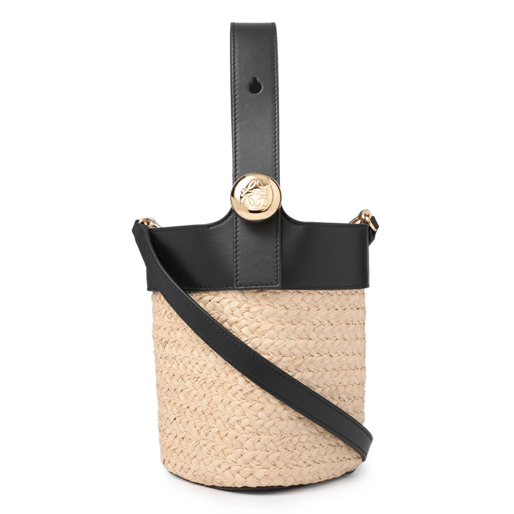 ロエベ PEBBLE BUCKET MINI バケットバッグ 3WAY ショルダーバッグ ベージュ レディース aanbbbmx08 2165