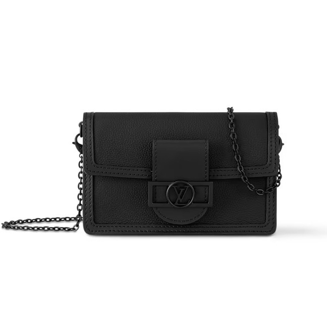 LOUIS VUITTON モノクローム ドーフィーヌ チェーン ウォレット M82997