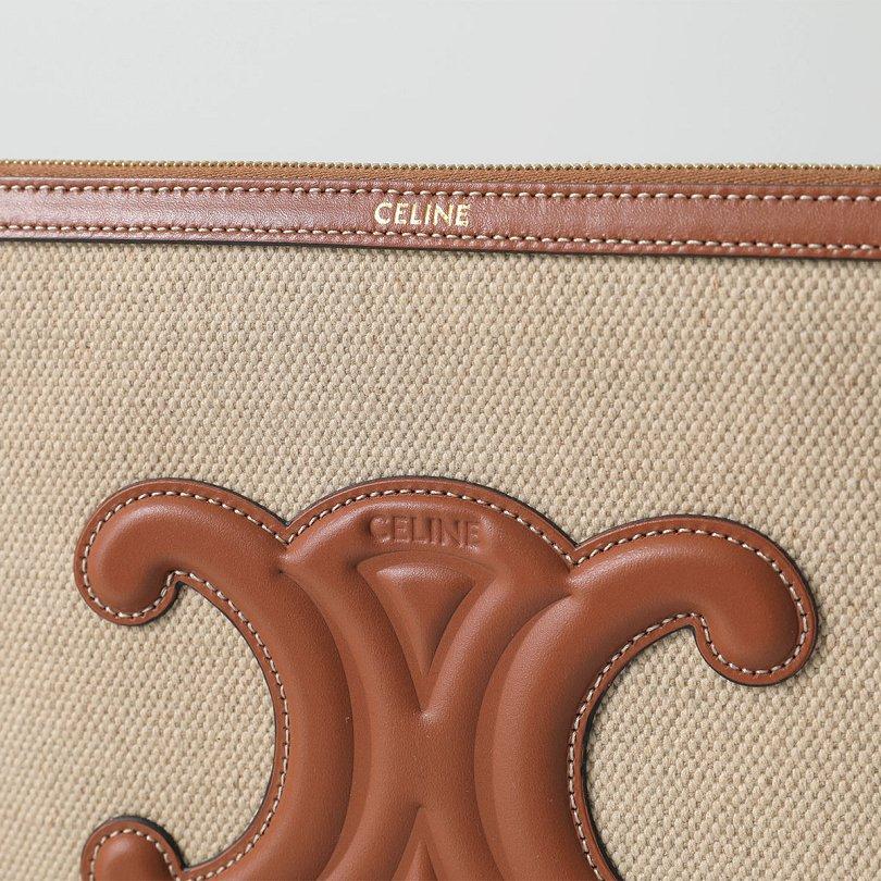 セリーヌ クラッチバッグ Small Pouch with strap レディース 10J502EW1.02NT