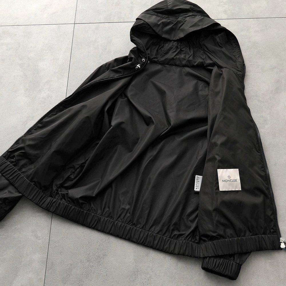 モンクレール ジャケット CECILE レディース フーデッド ナイロン ウィンドブレーカー アイコンパッチ 1A00114 54155 999