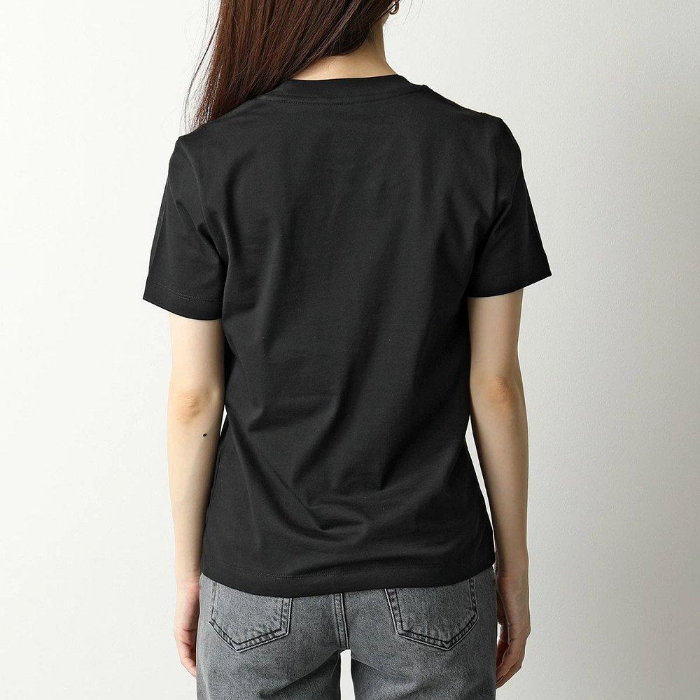 モンクレール 半袖 Tシャツ レディース アイコン ラインストーン装飾 ラウンドネック カットソー 8C00008 829FB