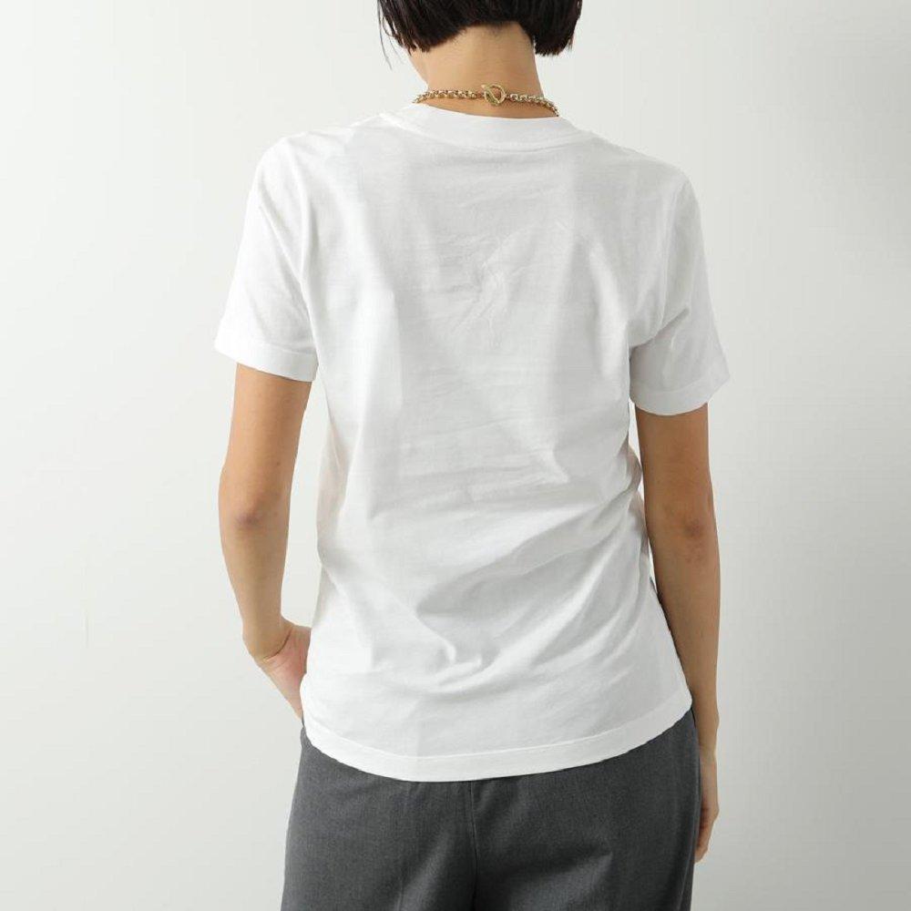 モンクレール 半袖 Tシャツ レディース アイコン ラインストーン装飾 ラウンドネック カットソー 8C00008 829FB