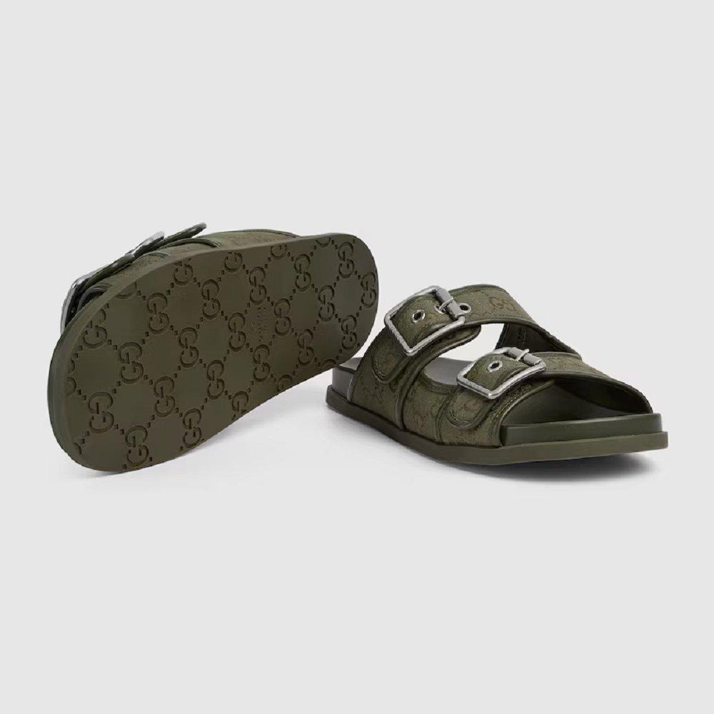 グッチ バックル付き メンズ スライドサンダル 831830 FAD71 8746