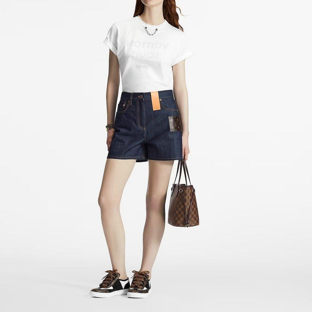 Louis Vuitton プリント Tシャツ 半袖 2色 1A5TRO/1A84CM