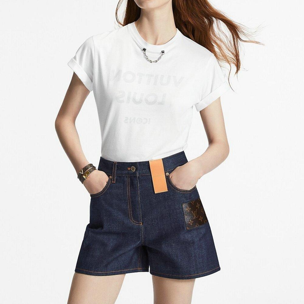 Louis Vuitton プリント Tシャツ 半袖 2色 1A5TRO/1A84CM