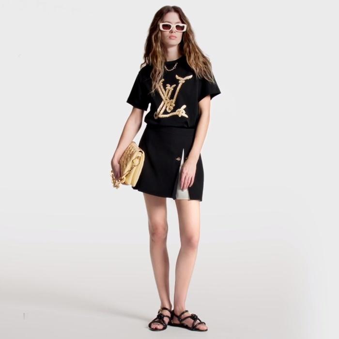 ルイヴィトン ノーティカル ロゴTシャツ 1AFMZ9 1AFMZA