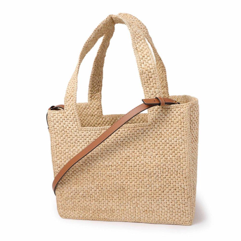 ロエベ FONT TOTE MEDIUM BAG トートバッグ 2WAY ショルダーバッグ ベージュ レディース a685b61x05 2123