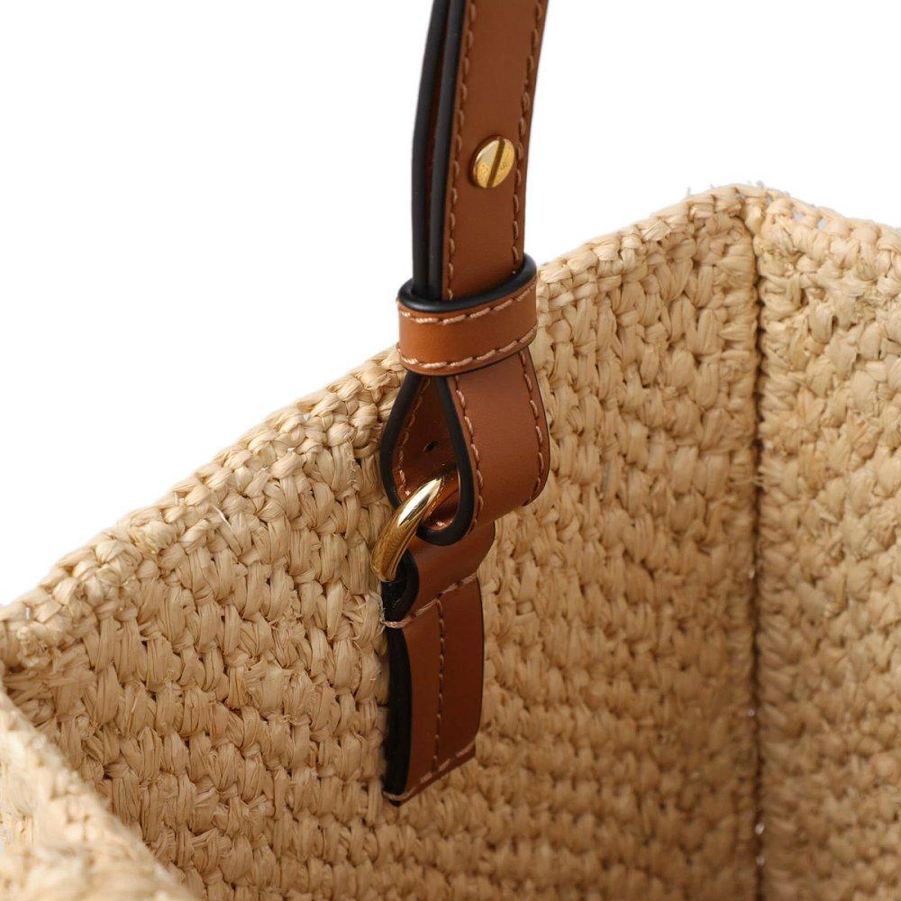 ロエベ FONT TOTE MEDIUM BAG トートバッグ 2WAY ショルダーバッグ ベージュ レディース a685b61x05 2123