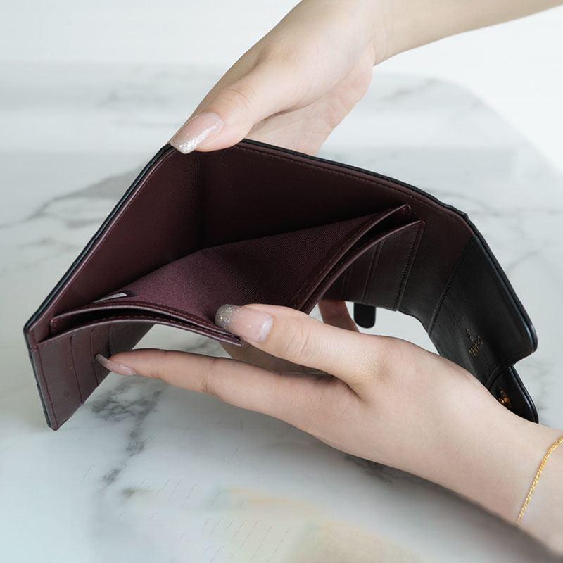 シャネル コンパクトウォレット マトラッセ 三つ折り財布 レディース AP0231