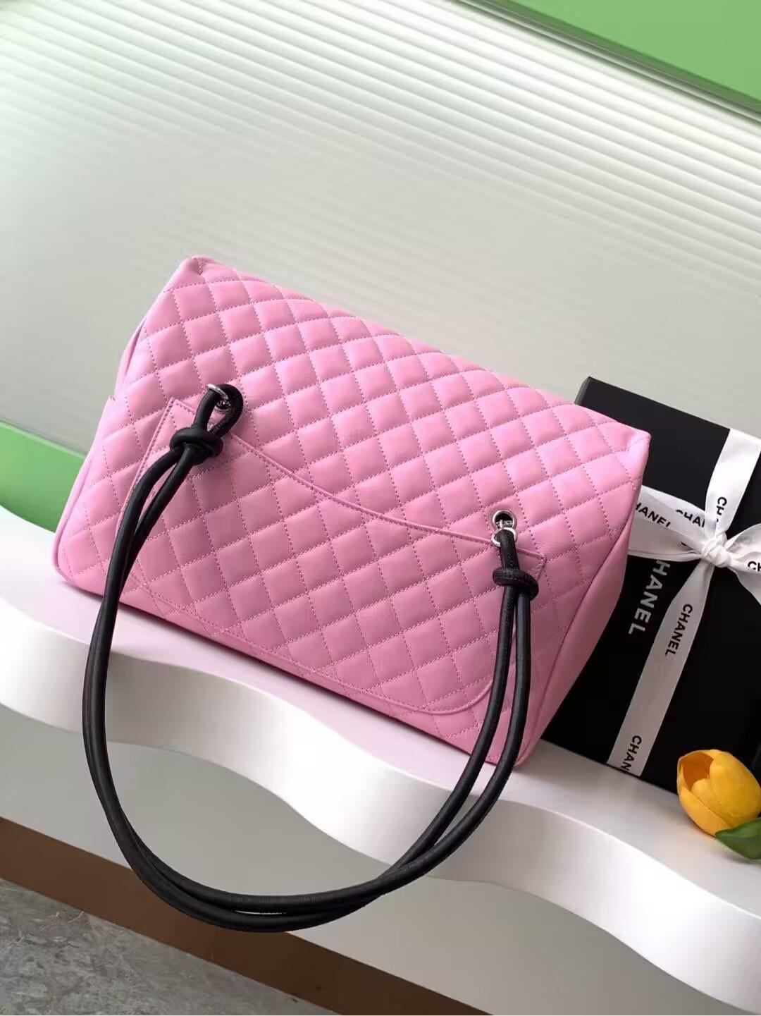 シャネル カンボンライン ハンドバッグ AS6338