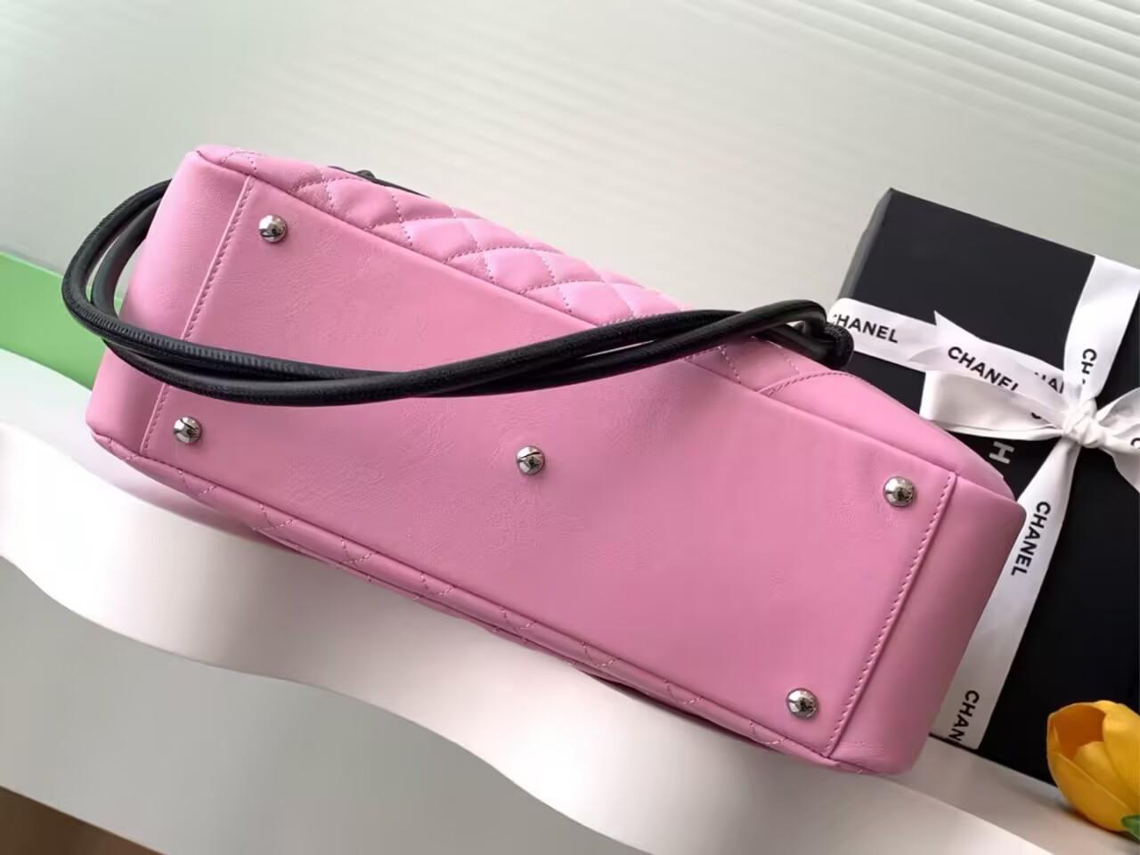 シャネル カンボンライン ハンドバッグ AS6338
