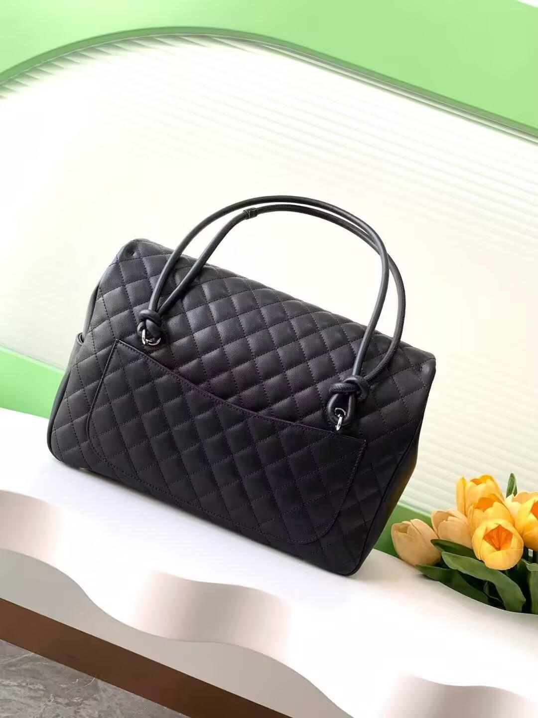 シャネル カンボンライン ハンドバッグ AS6338