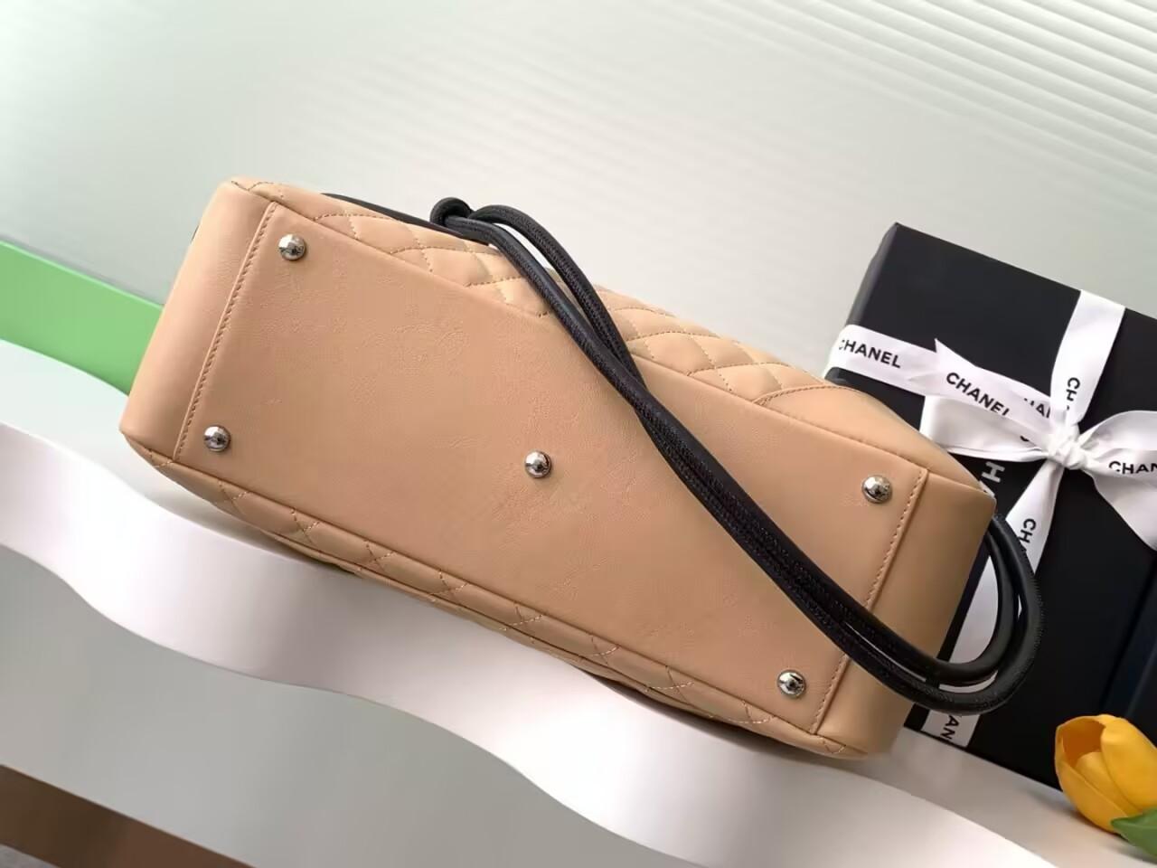 シャネル カンボンライン ハンドバッグ AS6338