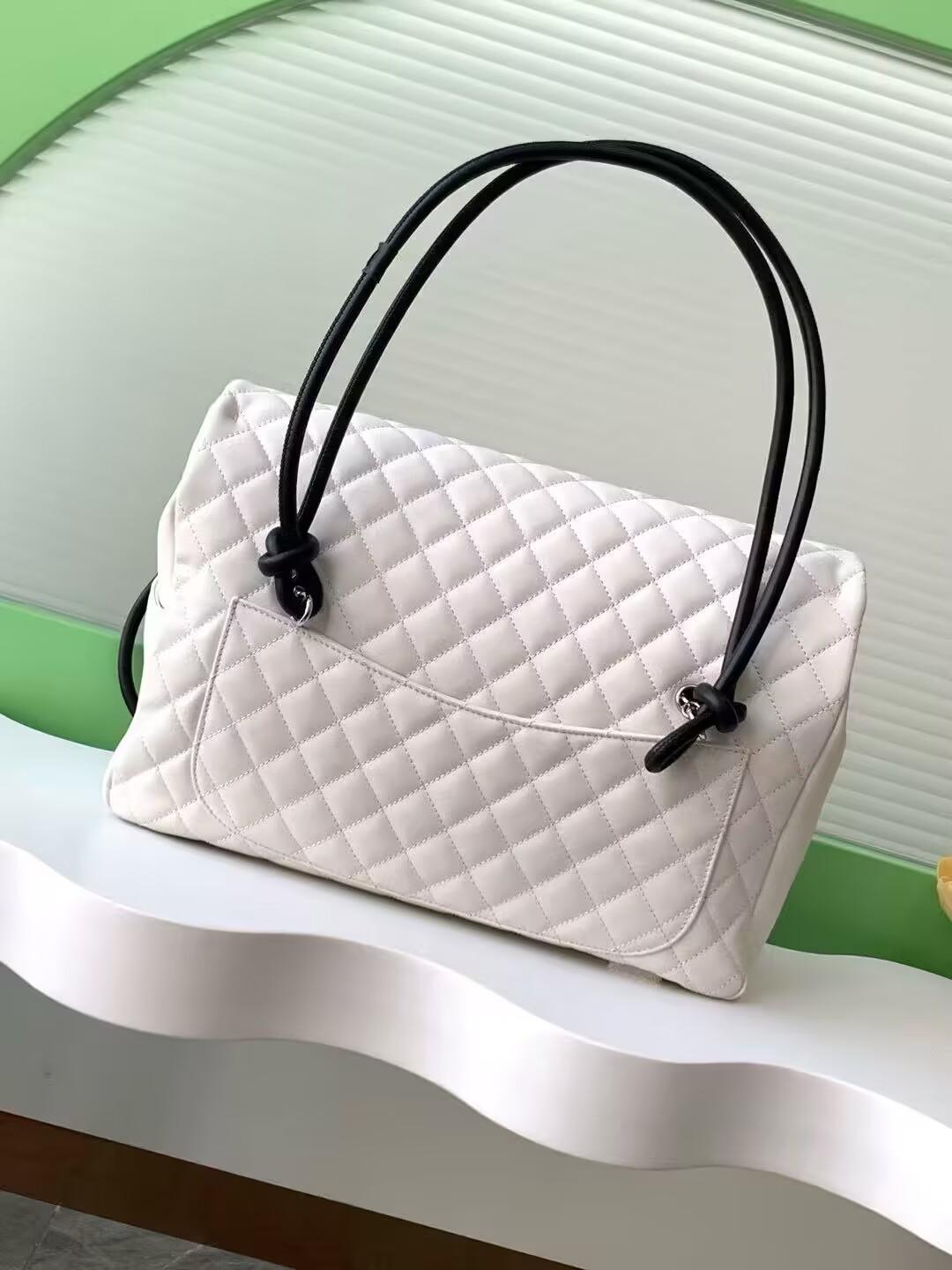 シャネル カンボンライン ハンドバッグ AS6338