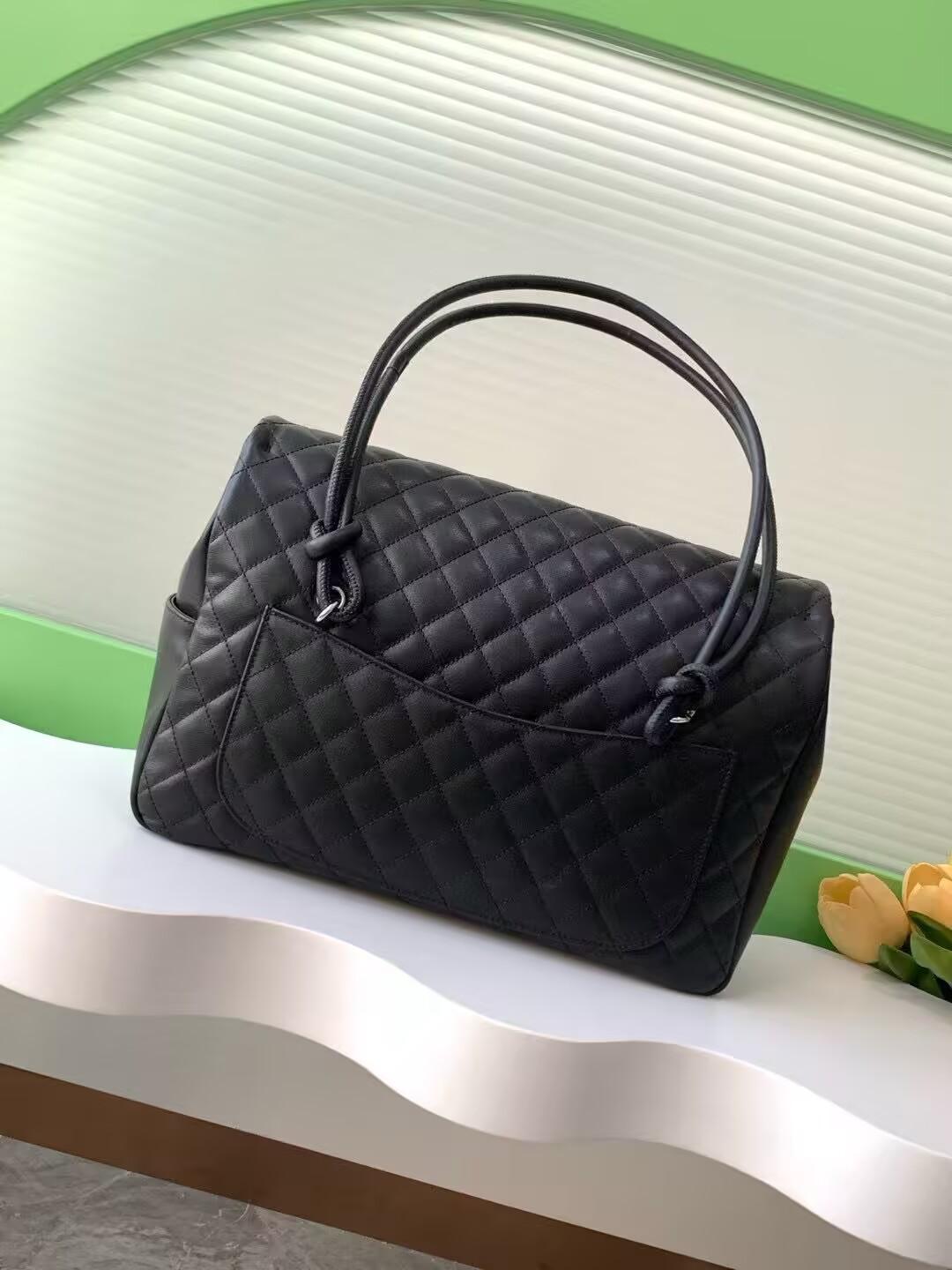 シャネル カンボンライン ハンドバッグ AS6338