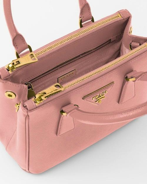 PRADA ガレリア サフィアーノレザー ミニバッグ ハンドバッグ 1BA906 1BA896