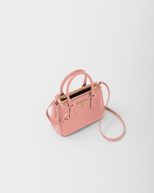 PRADA ガレリア サフィアーノレザー ミニバッグ ハンドバッグ 1BA906 1BA896