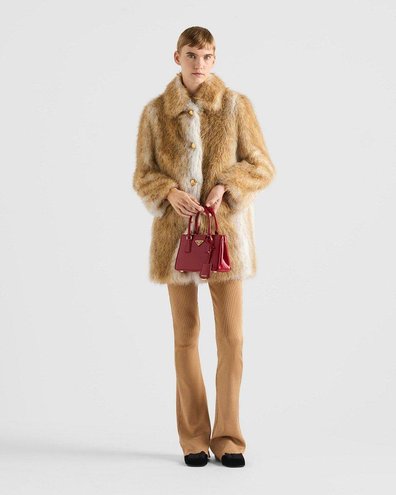 PRADA ガレリア サフィアーノレザー ミニバッグ ハンドバッグ 1BA906 1BA896