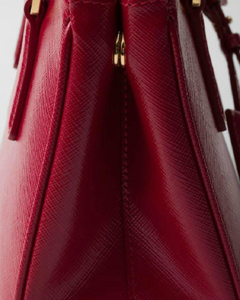 PRADA ガレリア サフィアーノレザー ミニバッグ ハンドバッグ 1BA906 1BA896
