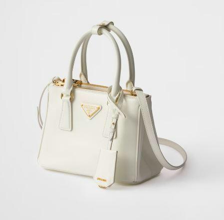 PRADA ガレリア サフィアーノレザー ミニバッグ ハンドバッグ 1BA906 1BA896