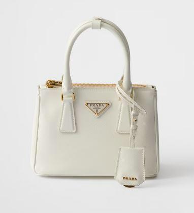 PRADA ガレリア サフィアーノレザー ミニバッグ ハンドバッグ 1BA906 1BA896