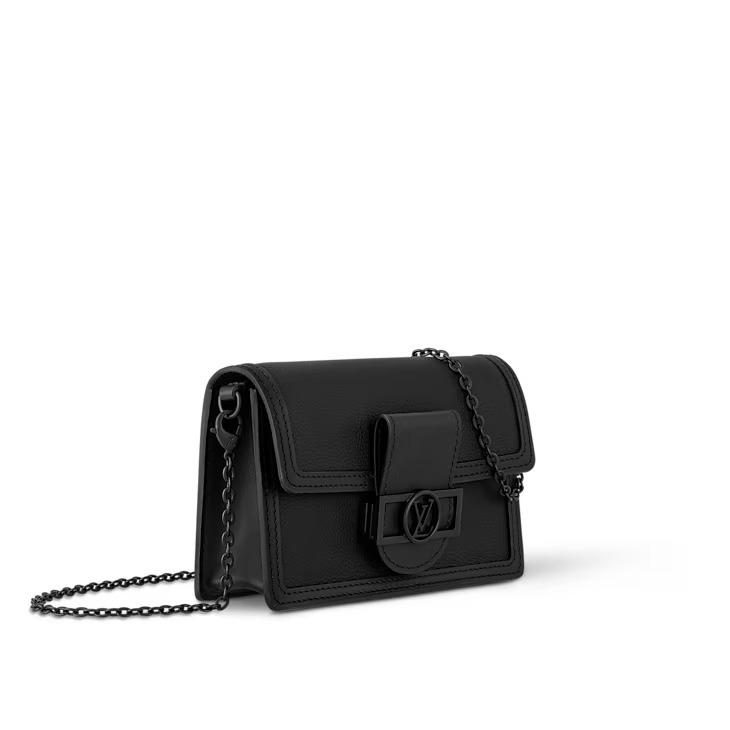 LOUIS VUITTON モノクローム ドーフィーヌ チェーン ウォレット M82997