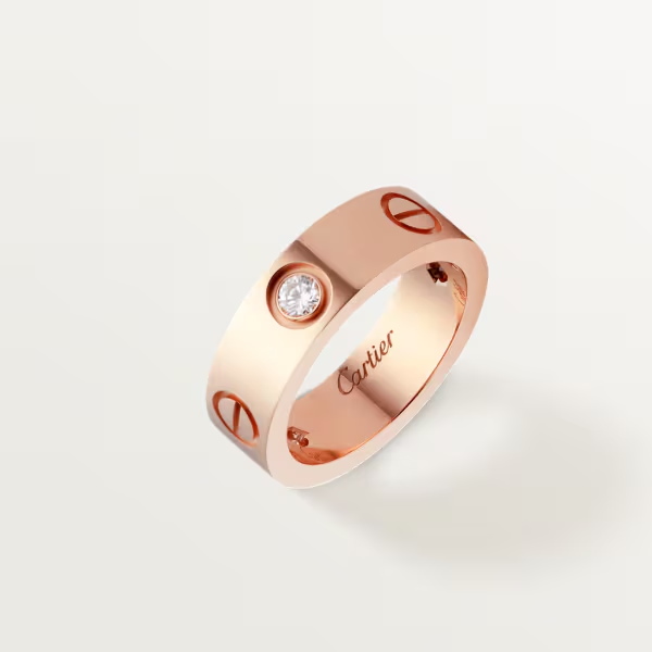 カルティエ Love リング ダイヤモンド3個 ピンクゴールド ダイヤモンド B4087500