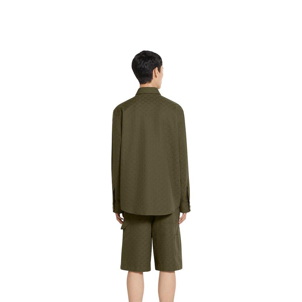 グッチ後払い GGキャンバス シャツ ‎838551 ZAF4S 3065