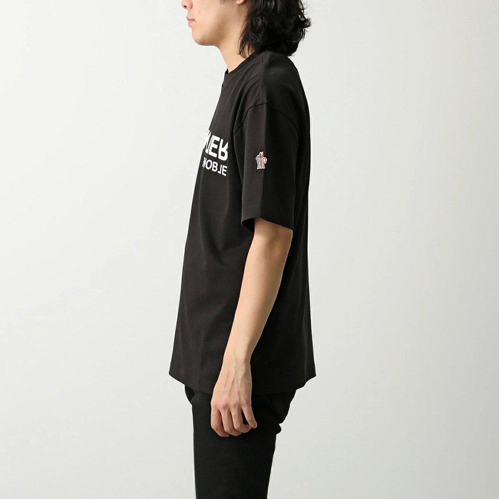 モンクレール グルノーブル 半袖 Tシャツ メンズ ロゴ コットン クルーネック 8C00009 83927 999