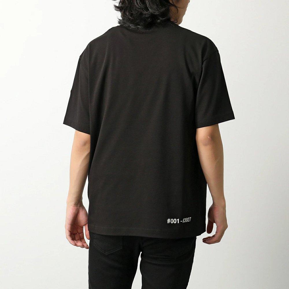 モンクレール グルノーブル 半袖 Tシャツ メンズ ロゴ コットン クルーネック 8C00009 83927 999