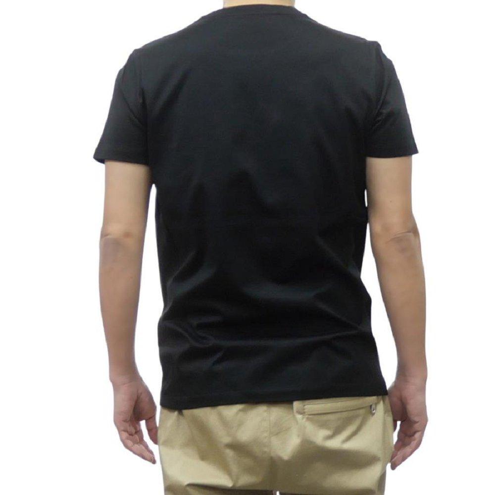 モンクレール 8C00076 8390Y クルーネックメンズ 半袖 Tシャツ カットソー アイコンパッチ コットン