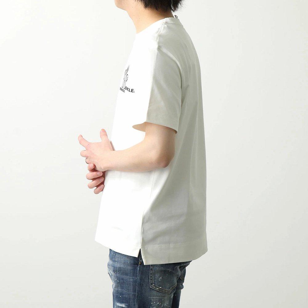 モンクレール後払い グルノーブル 半袖 Tシャツ メンズ ロゴ クルーネック コットン 8C00010 83927