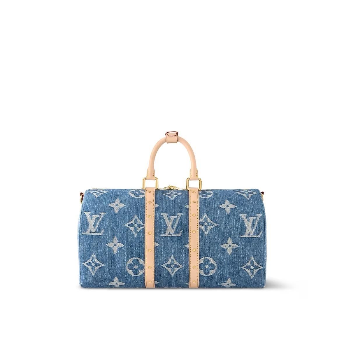 Louis Vuitton ボストンバッグ デニム M24315