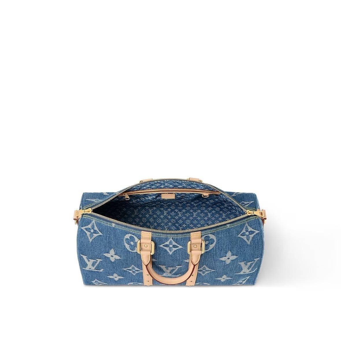 Louis Vuitton ボストンバッグ デニム M24315