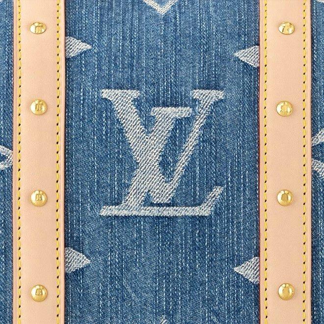 Louis Vuitton ボストンバッグ デニム M24315