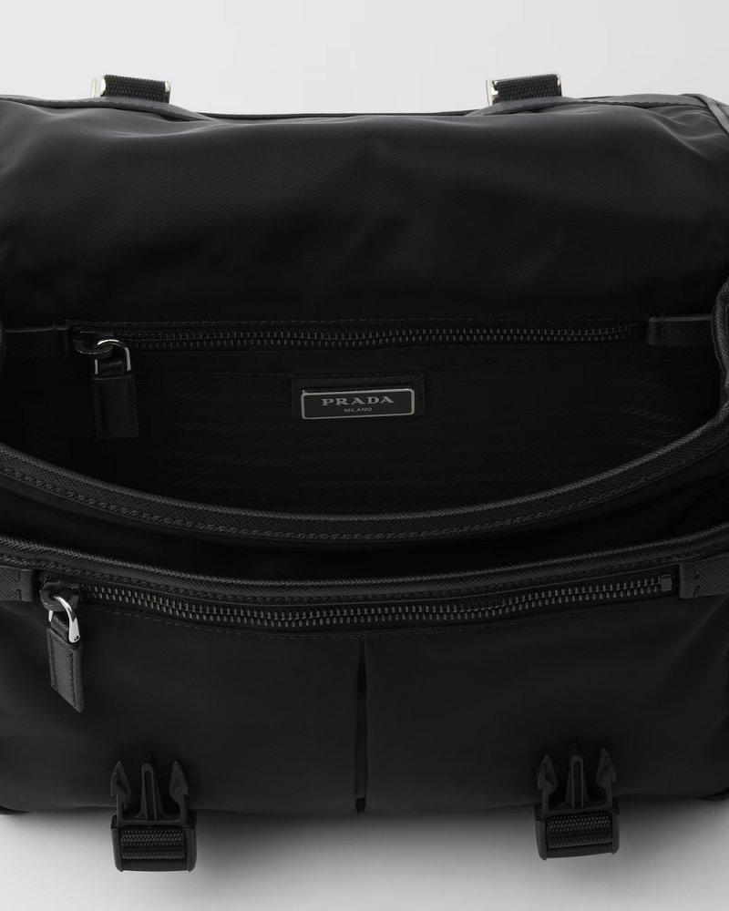 プラダ Re-Nylon xサフィアーノレザー ショルダーバッグ 2VD7692DMH 2VD7682DMH