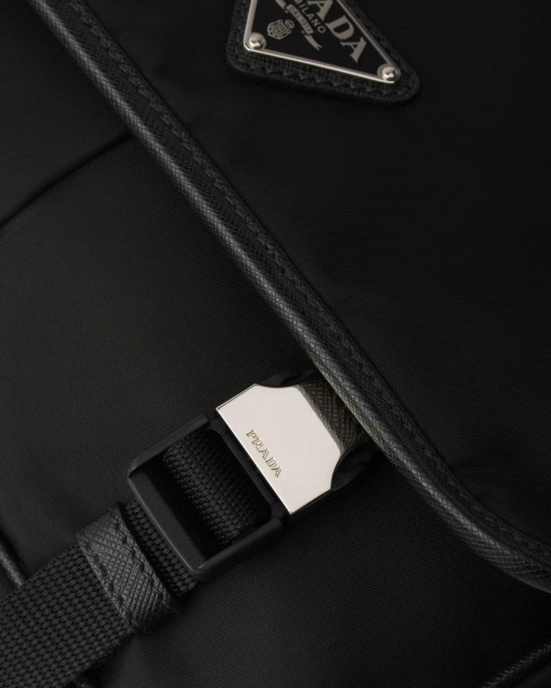 プラダ Re-Nylon xサフィアーノレザー ショルダーバッグ 2VD7692DMH 2VD7682DMH