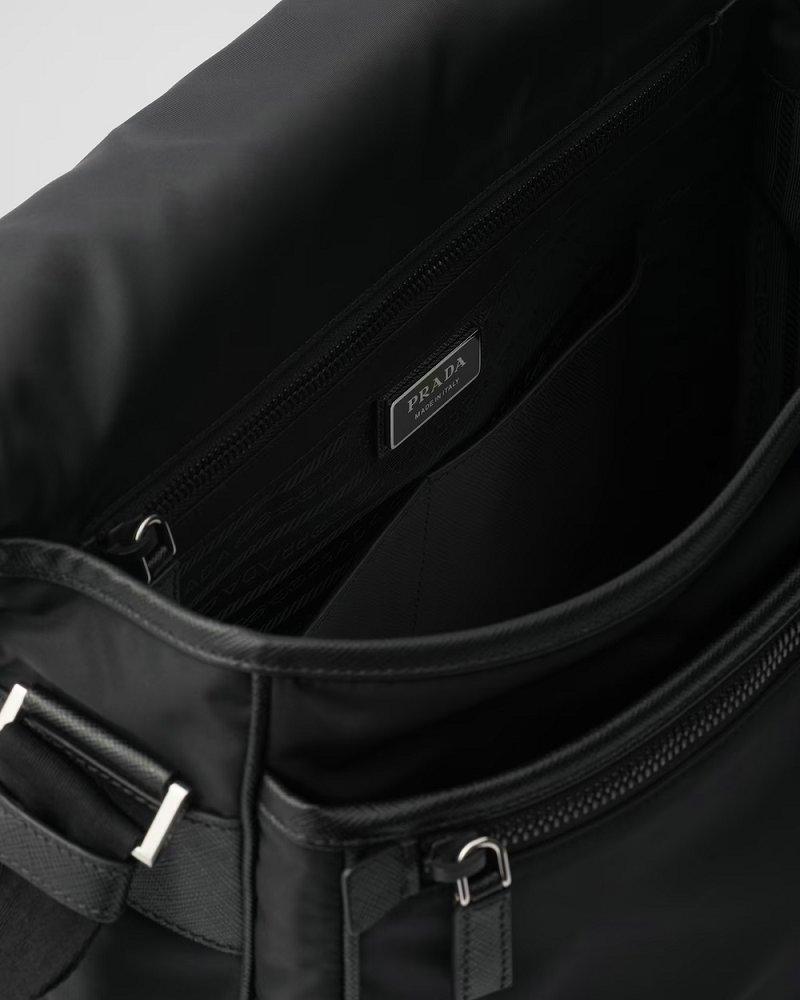 プラダ Re-Nylon xサフィアーノレザー ショルダーバッグ 2VD7692DMH 2VD7682DMH