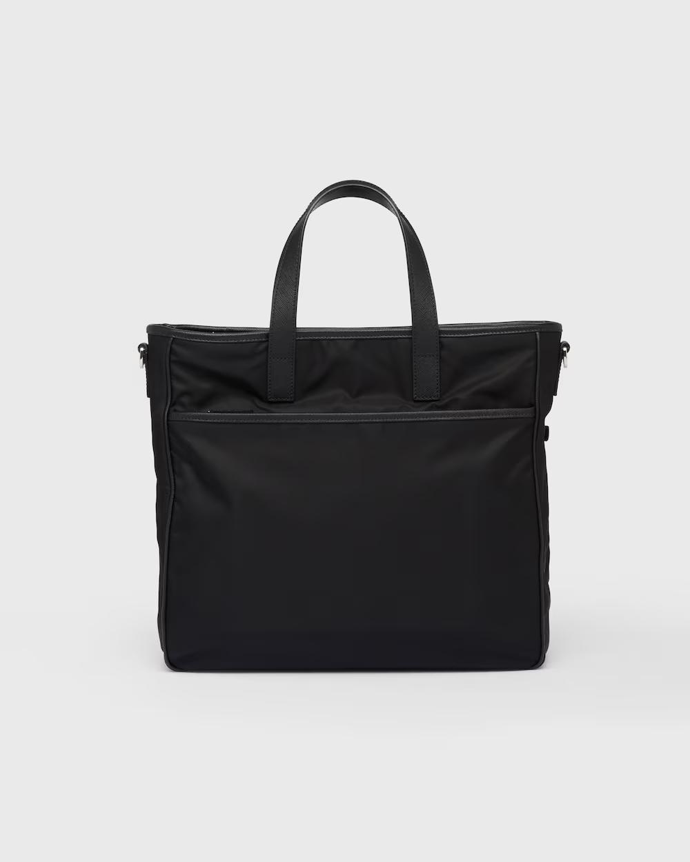 プラダ Re-Nylon xサフィアーノレザー トートバッグ 2VG860_2DMH_F0002_V_XON